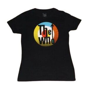 The Who T-shirt Women's XL Logo Rock Band Tee Shirt